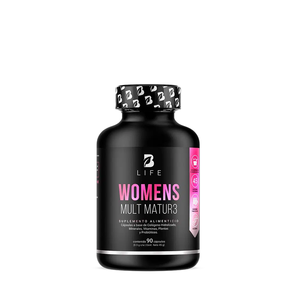 B Life Women's Mult Mature 3 90 Cápsulas