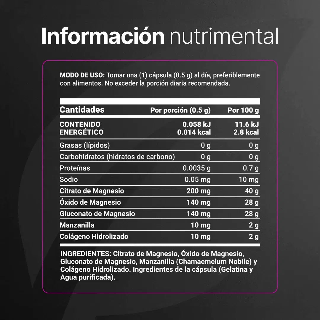 B Life 3 Mag Blend 100 Cápsulas