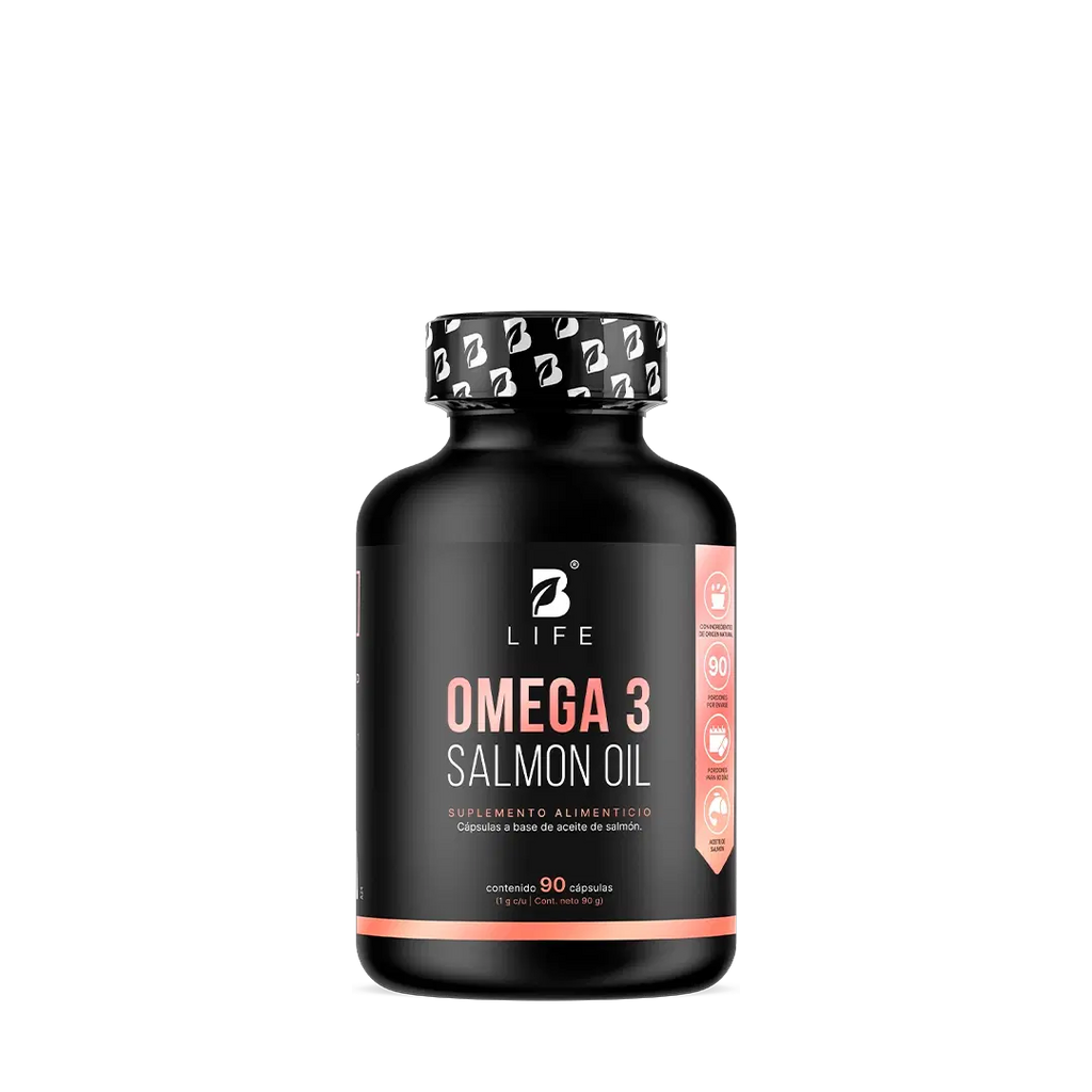 B Life Omega 3 Aceite de Salmon 90 Cápsulas
