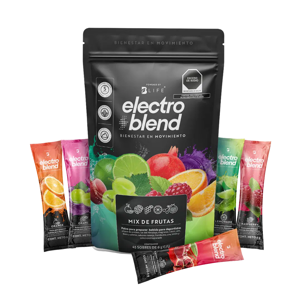B Life Electroblend Sabor Mix de Frutas 45 Sobres