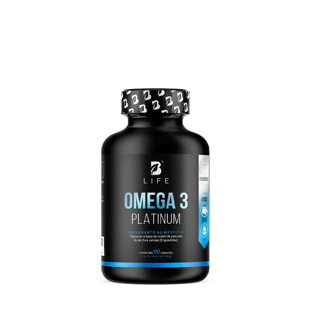 B Life Omega 3 Platinum 90 Cápsulas