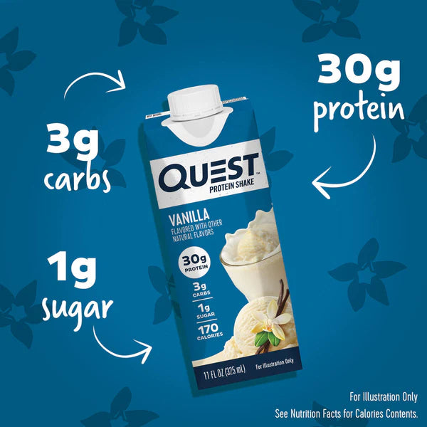 Quest Licuado de Proteína Sabor Vainilla