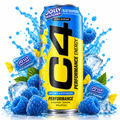 Cellucor C4 Bebida Energética - Blue Razz JOLLY RANCHER - Pack c/ 8pzas