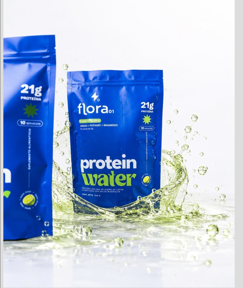 Flora Protein Water Sabor Limón