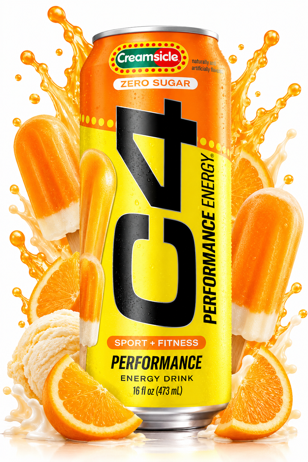 Cellucor C4 Bebida Energética - Orange creamsicle - Pack c/8pzas