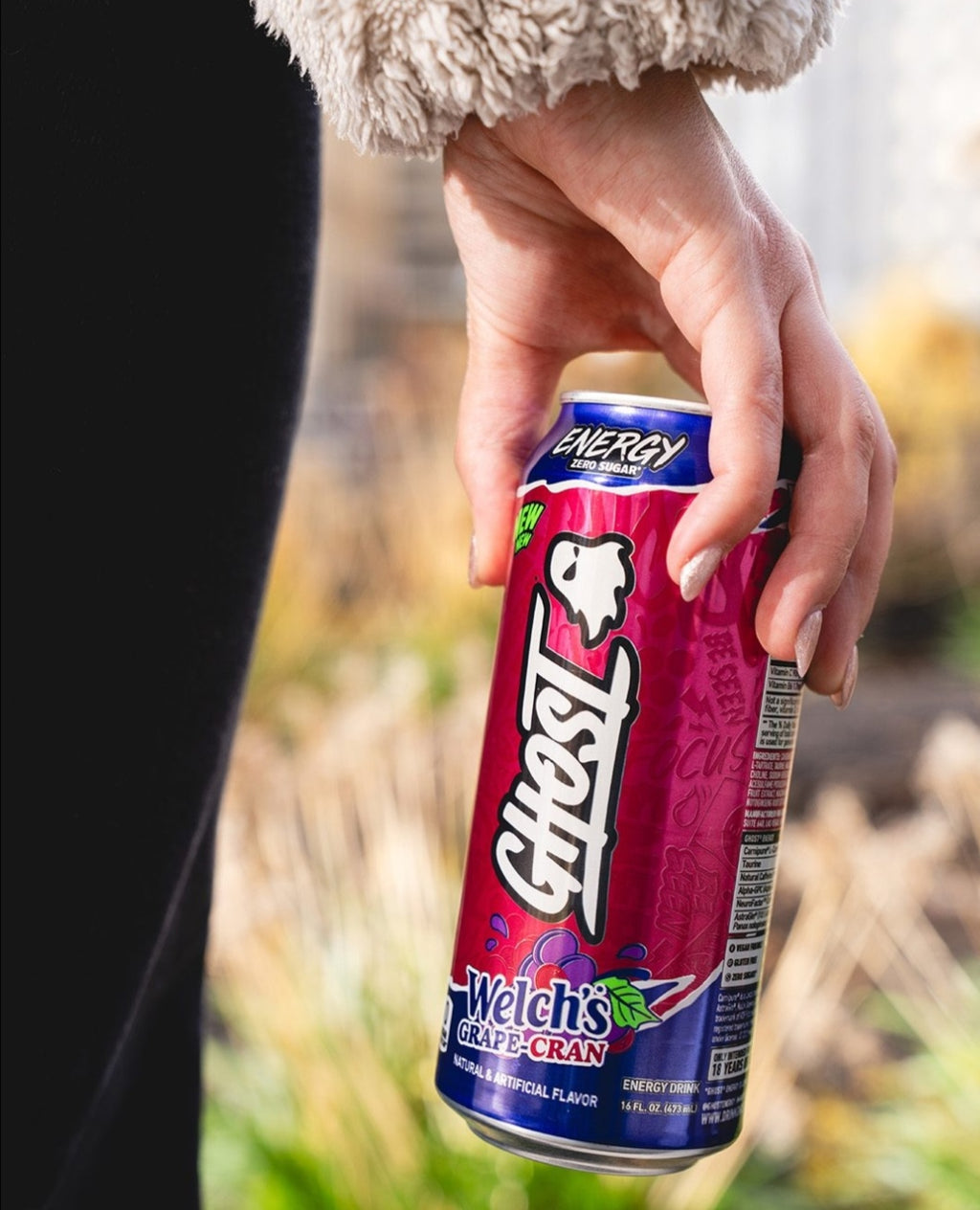 Ghost Energy Welchs grape cran - PAck c/8pzas