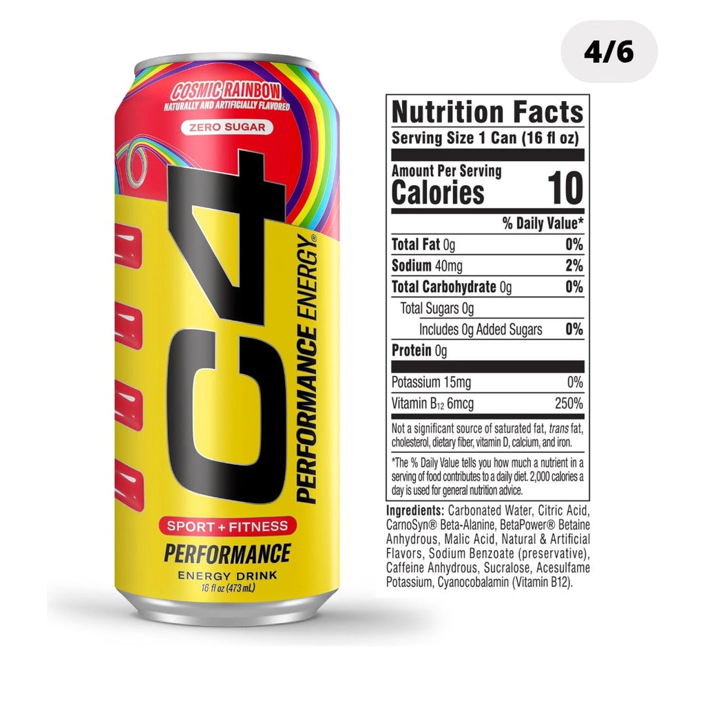 Cellucor C4 Bebida Energética - Hawaiian Pineapple - Pack c/8pzas