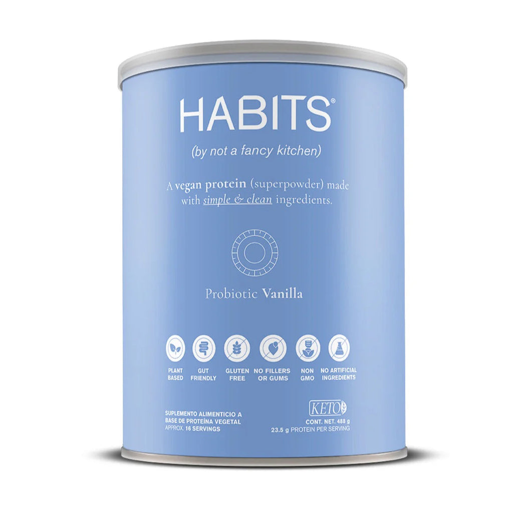 Habits Proteína Con Probióticos Vegana Sabor Vainilla