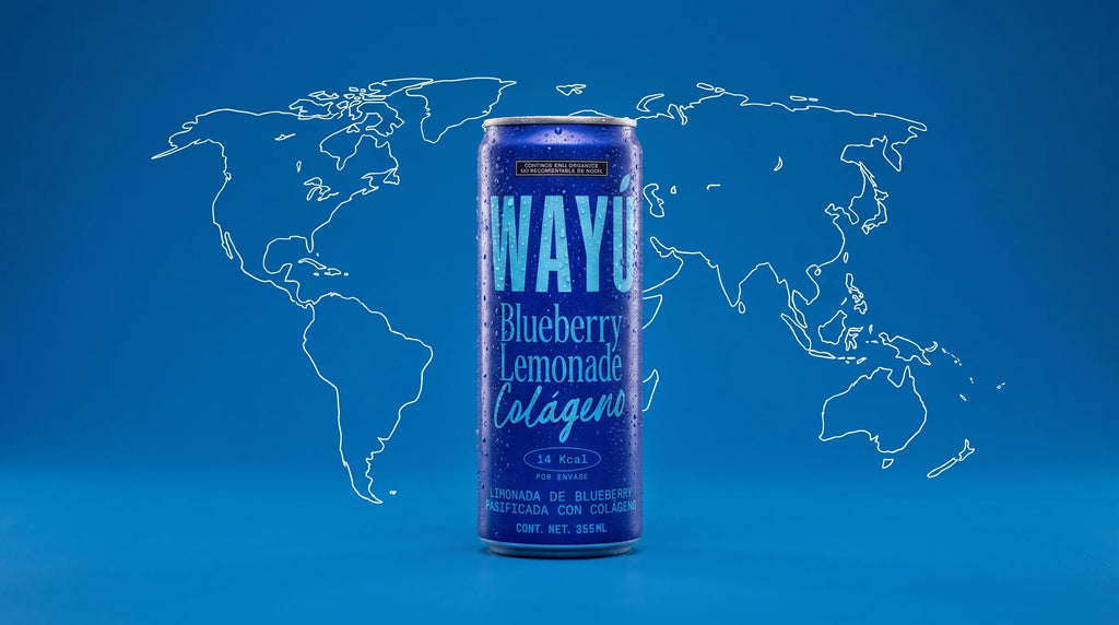 Wayú Blueberry Lemonade Colàgeno